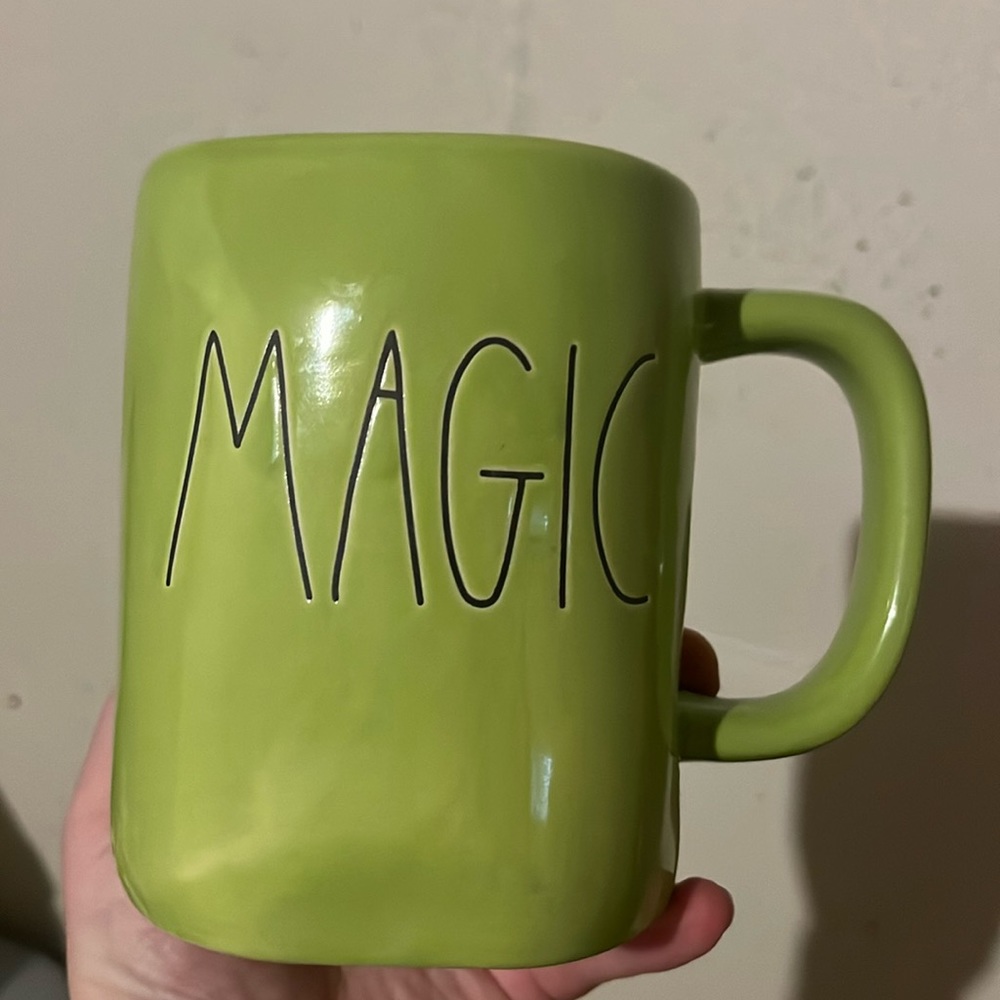 2/$35 or 3/$45 ✨ Rae Dunn “Magic” Halloween Mug green